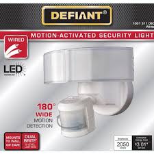 white led motion outdoor security light