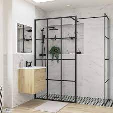 Steel Framed Shower Door