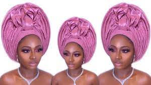 to tie trending center knot gele style