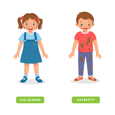 kids clothes explanation flashcard