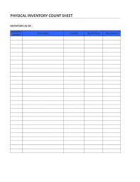 Supply Inventory Spreadsheet Template