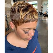 We all believe the natural beauty is gorgeous for every woman. Buy Nicelatus Short Hairstyles For Women Natural Synthetic Wigs For Black Women Short Pixie Cut Hair Wigs 10 Styles Available Nicelatus 9622 Online In Indonesia B08dfw9xbw