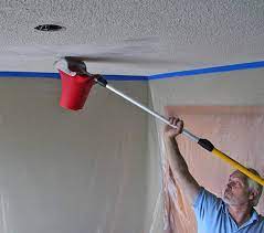 easy popcorn ceiling remover
