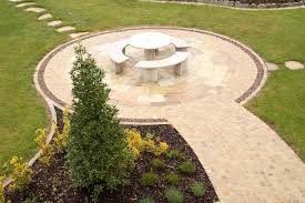 Tinted Mint Sandstone Circle 5 0m