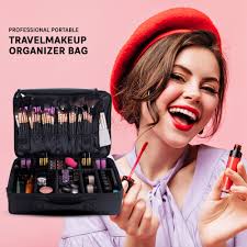 travel makeup organizer bag