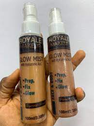 royale makeup glow mist with hyaluronic