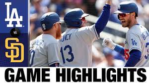 Dodgers vs. Padres Highlights