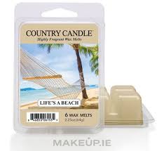 country candle life s beach wax melts
