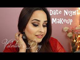 indian date night makeup for valentine