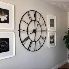 Wall Clock Decor Living Room