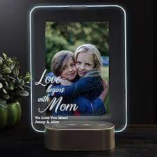 love begins with mom personalized led