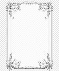 silver and white fl frame borders