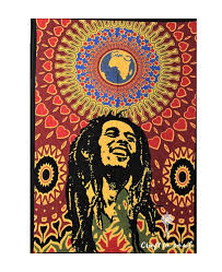 Bob Marley Mandala Wall Hanging