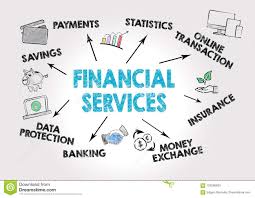 Financial Services Concept Stock Illustration Illustration