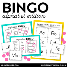 letter identification abc bingo game