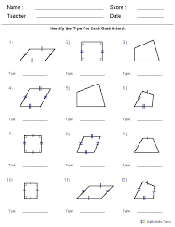 More about year 6 maths questions … the year 6 curriculum completes the key stage 2 maths programme of learning bringing understanding and confidence together from year 3 through to the end of year 6. Geometry Worksheets Quadrilaterals And Polygons Worksheets Geometry Worksheets Quadrilaterals Worksheet Teaching Geometry