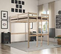 Solid Pine High Sleeper Bunk Bed
