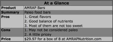 amrap bars review breaking