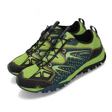 Details About Merrell Capra Rapid Bright Blue Green Black Men Outdoors Trail Shoes J35401