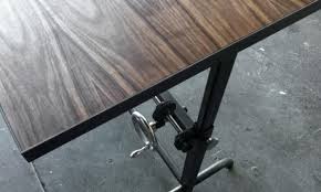 Shop wayfair for all the best industrial standing desks. A Standing Desk With Style Remodelista Desk Standing Desk Design Standing Desk