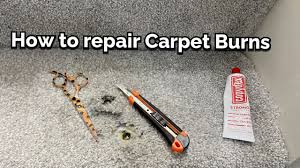 how to repair carpet burns how to