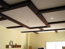 And finally, here it is finished with the ceiling fan in the center and the can lights installed along the outside edges of the coffer. Acoustic Coffered Ceiling By Acoustic Sciences Corporation Archello