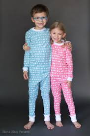 Fortunately, there are tons of sets available online, most these plaid pajamas are a classic. Dreamtime Jammies Kids Pajama Sewing Pattern Blank Slate Patterns