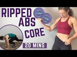 gliding disc workout core and abs