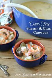 Clam Chowder With Shrimp Dairy Free And Paleo Recipes gambar png