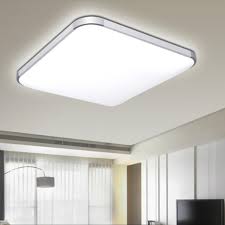 24w Led Modern Flush Mount Ceiling Light Bedroom Lamp Home Fixture With Remote Alexnld Com