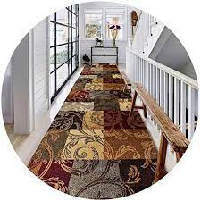 Farbenfrohe teppiche mit geometrischen mustern. Amazon De Q Awou Teppich Flurlaufer Teppich 3d Korridor Durchgang Teppiche Schmale Eingangsbereich