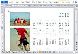 How To Easily Create A Family Photo Calendar In Microsoft Word