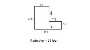 perimeter and area of irregular shapes