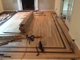wood floor border inlay wc floors