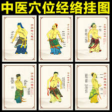 Buy Tcm Acupuncture Meridian Chart Wall Charts Tcm Medical