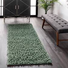 nuloom kara solid green 2 ft 8 in x 6 ft runner rug