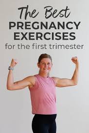 8 first trimester exercises video