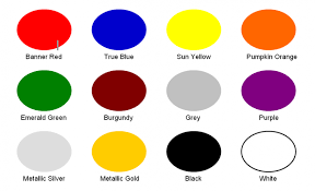 Knight Mfg Paint Color Chart