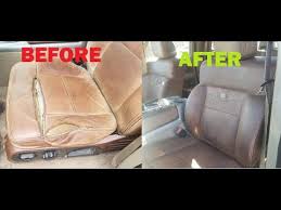 King Ranch Leather Seat Restoration