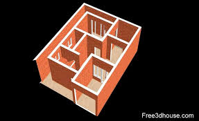 Free 8 X 10 5m 3d House Plan
