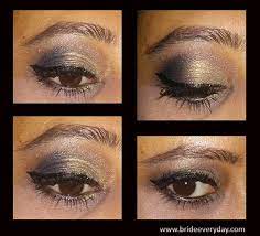 eye makeup tutorial golden grey