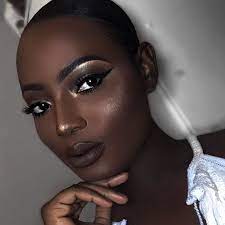 makeup on dark skin