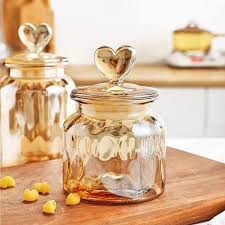 Airtight Glass Jar Container Clear