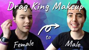beginner friendly drag king makeup do
