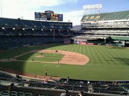 oakland coliseum section 211 home of