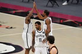Harden joins former teammate kevin durant and kyrie irving. Nets Fourth Quarter Scoring Proves That Kd Kyrie And Harden Are All All Star Starters