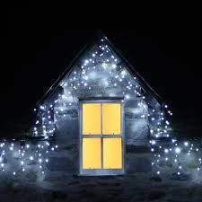 led icicle lights outdoor outdoor