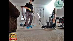 carpet cleaning with bonnet pads