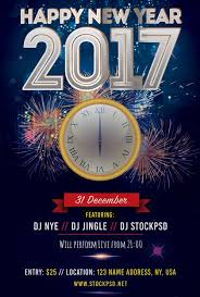 Free New Years Eve Flyer Template Iflypt Com