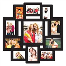 Trendzy Wooden 11 In 1 Collage Wall Hanging Photo Frame